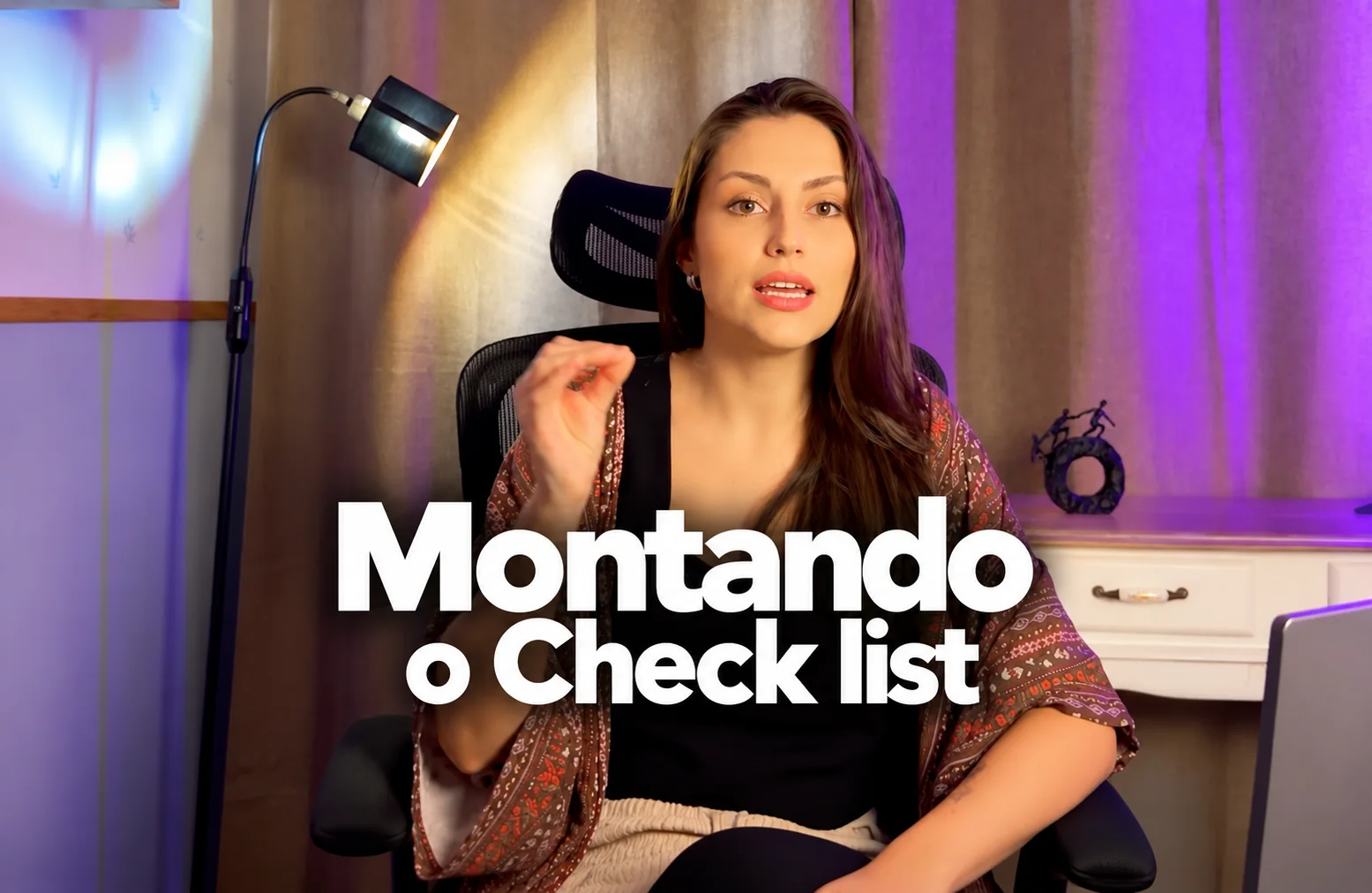 Aula: Montando o checklist